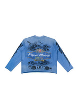 Load image into Gallery viewer, Paper Money -  Driven To Win Long Sleeve - Blue - Clique Apparel