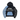 Mixed Emotion- Blue Split Decision Hoodie