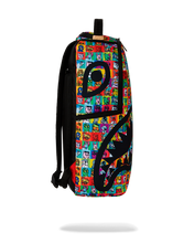 Load image into Gallery viewer, Sprayground Backpack -  Repeat Mayhem DLXSR Backpack Black - Clique Apparel