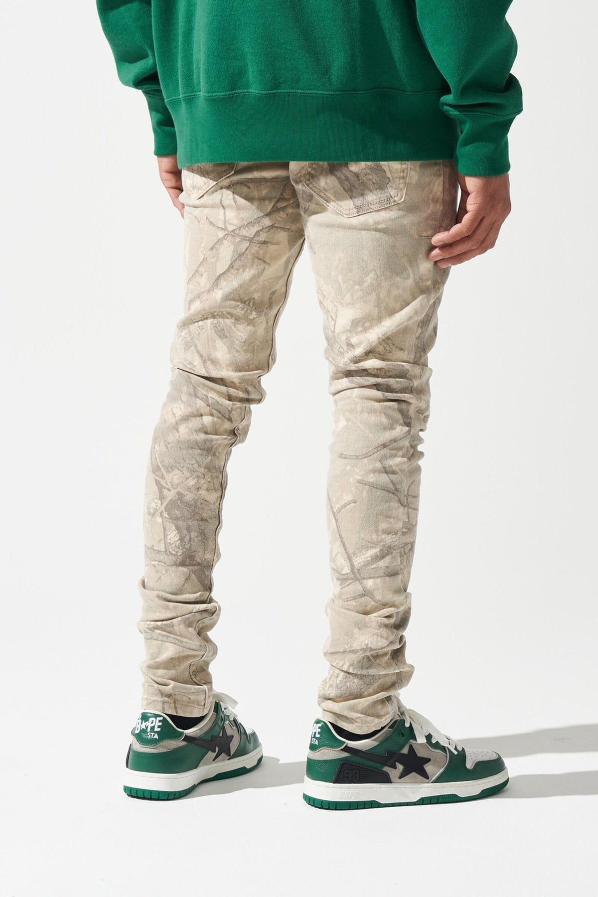 Serenede - Sienna  Camo Jeans - Clique Apparel