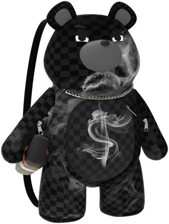 Sprayground - Sip N Smoke Money Bear Backpack - Clique Apparel
