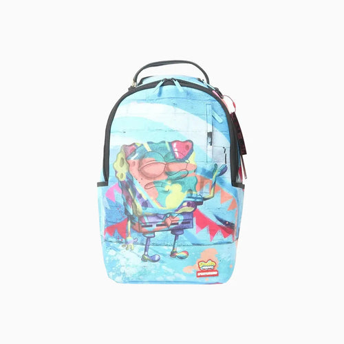Sprayground - Spongebob Statue Painted DLXSV Backpack - Clique Apparel