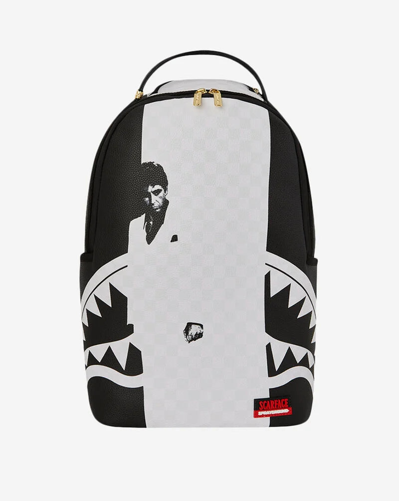 Sprayground - Scarface Poster Style Quilt DLXSV Backpack - Clique Apparel