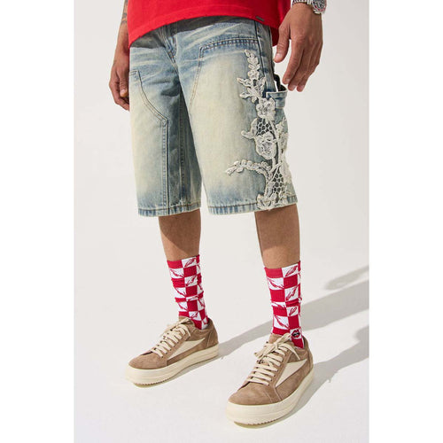 Serenede - UNI Denim Shorts - Yellow - Clique Apparel