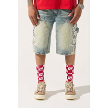 Load image into Gallery viewer, Serenede - UNI Denim Shorts - Yellow - Clique Apparel