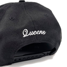 Load image into Gallery viewer, Paper Plane - Queens Crown Snapback Hat - Black - Clique Apparel