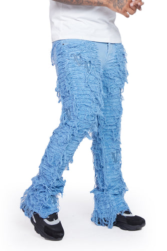 Valabasas - Stacked  V-Ironic - Sky Blue - Clique Apparel