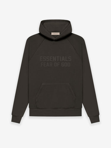 FEAR OF GOD - ESSENTIALS HOODIE OFF BLACK - Clique Apparel