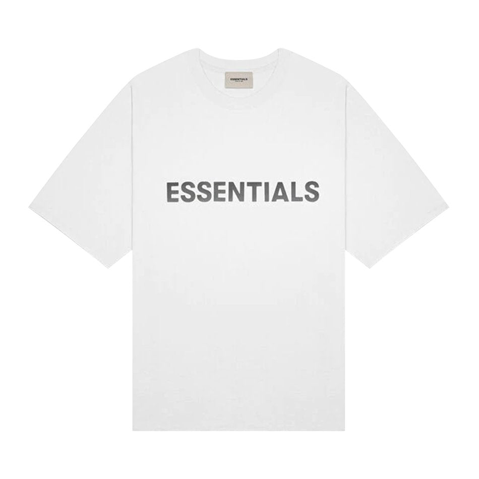Essentials Fear Of God - Short Sleeve Tee - White - Clique Apparel