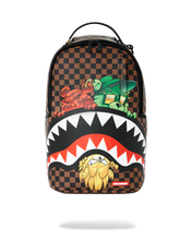 Load image into Gallery viewer, Sprayground - Sharks In Paris Characters Sneakin Backpack - Clique Apparel