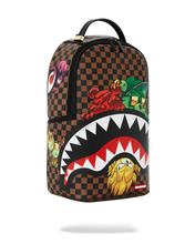 Load image into Gallery viewer, Sprayground - Sharks In Paris Characters Sneakin Backpack - Clique Apparel