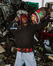 Load image into Gallery viewer, Sprayground - Sharks In Paris Characters Sneakin Backpack - Clique Apparel