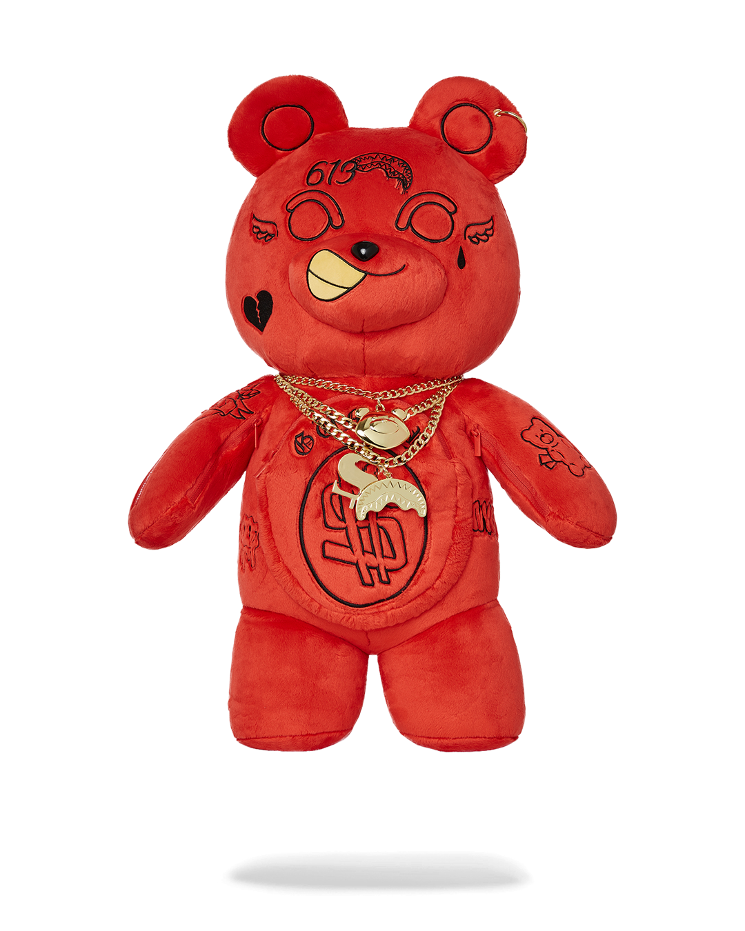 Sprayground - Diablo Plush Teddybear Backpack - Clique Apparel