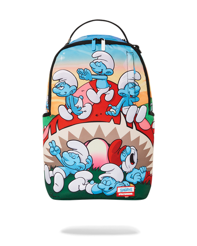Sprayground - Smurfs Mushroom Chill Backpack - Clique Apparel