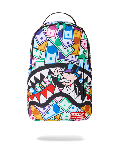 Sprayground - Monopoly Wall Street Backpack - Clique Apparel