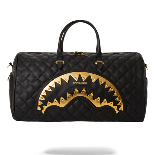 Sprayground -  Black Mamba Quilted Emperor 24K Geneva Duffle - Clique Apparel
