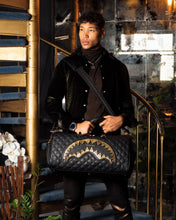 Load image into Gallery viewer, Sprayground -  Black Mamba Quilted Emperor 24K Geneva Duffle - Clique Apparel
