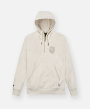 Load image into Gallery viewer, Paper Plane - Collegiate Spectrum Half Zip Drop Shoulder Hoodie - Vapor - Clique Apparel