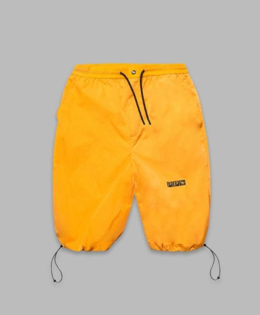 PAPER PLANE PARACHUTE SHORT-CITRON - Clique Apparel