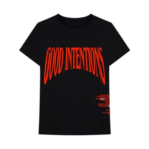 Vlone - Nav Good Intentions T-Shirt - Black - Clique Apparel