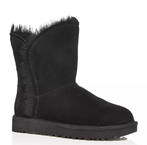 Ugg - Women Classic Short Fluff High Low (Black) - Clique Apparel